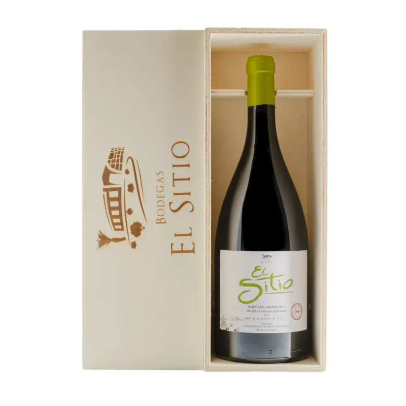 Wooden Case Magnum El Sitio Malvasía Aromática